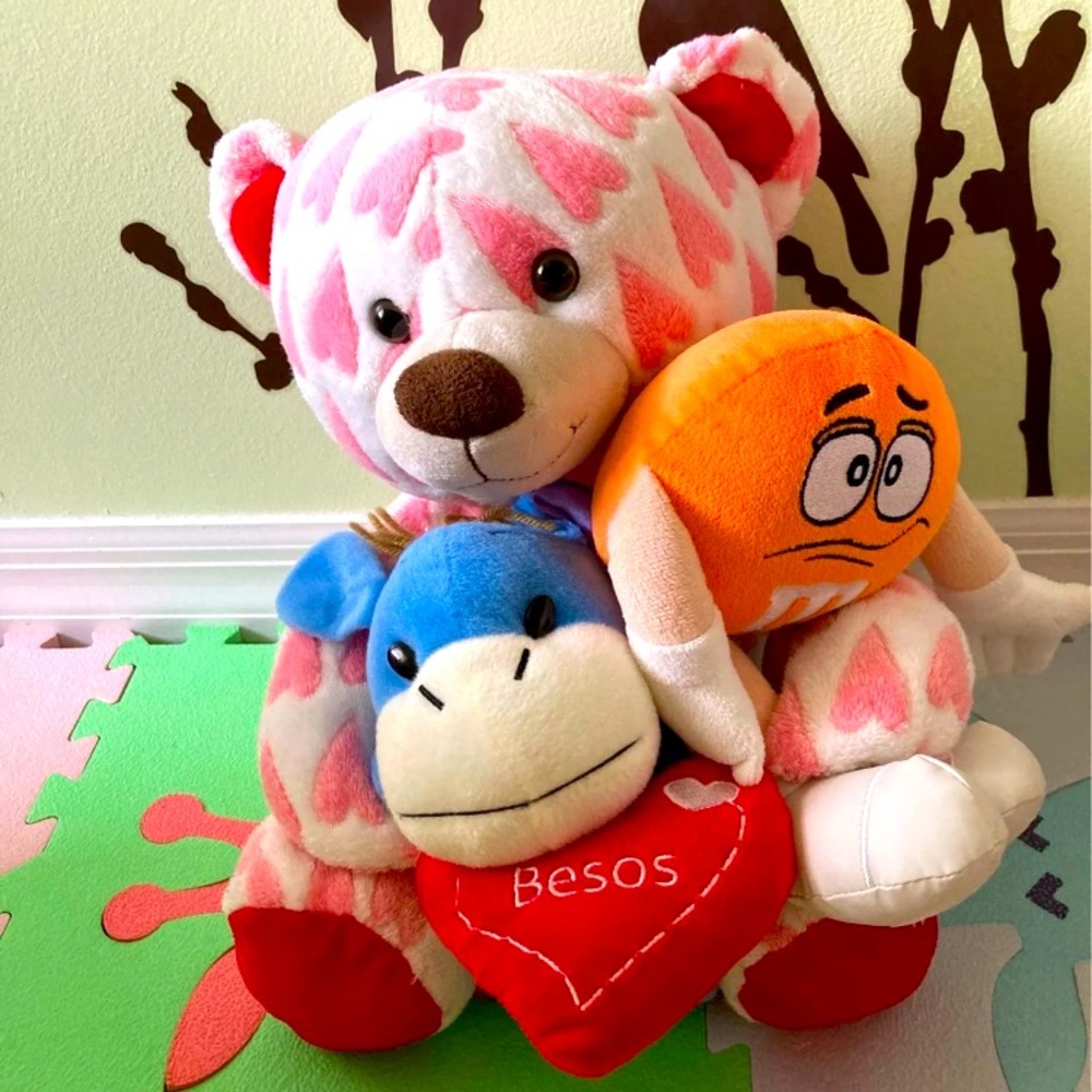 plush combo bear Eeyore M&M